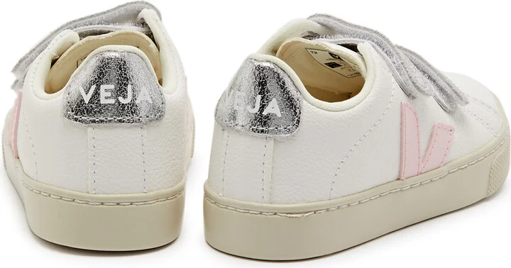 Veja Kids Esplar Leather Sneakers (IT22-IT27) - Image 3