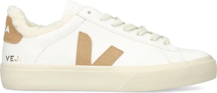 Veja Leather Campo Winter Low-Top Sneakers