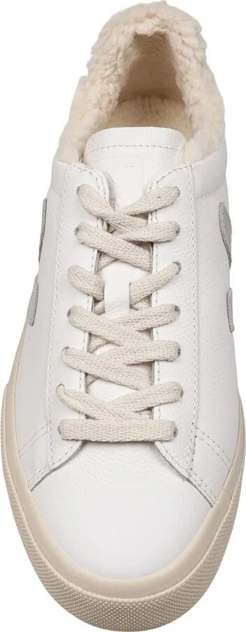 Veja Leather Sneakers With Fur - Image 2