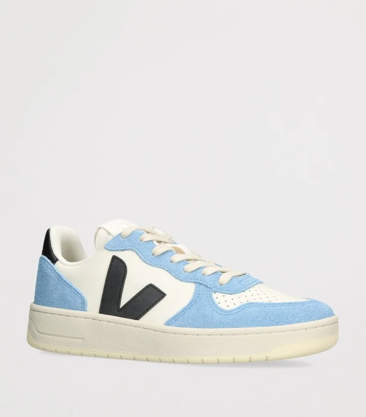 Veja Leather V-10 Sneakers - Image 3