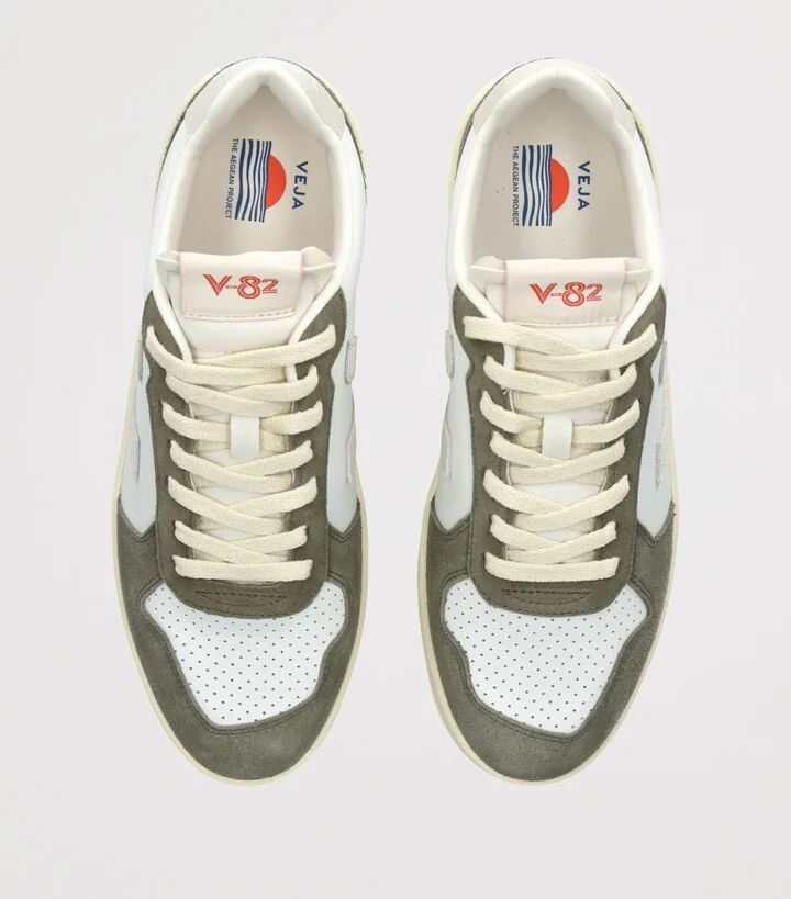 Veja Leather V-82 Sneakers - Image 4