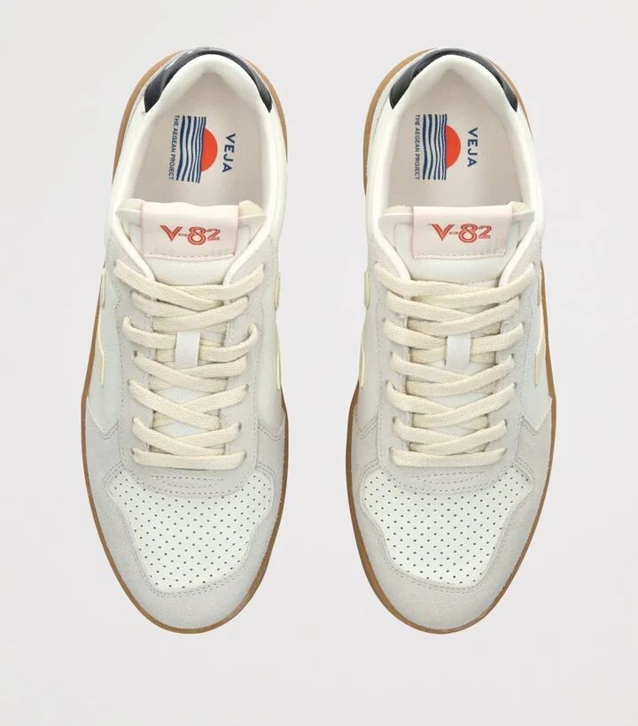 Veja Leather V-82 Sneakers - Image 4