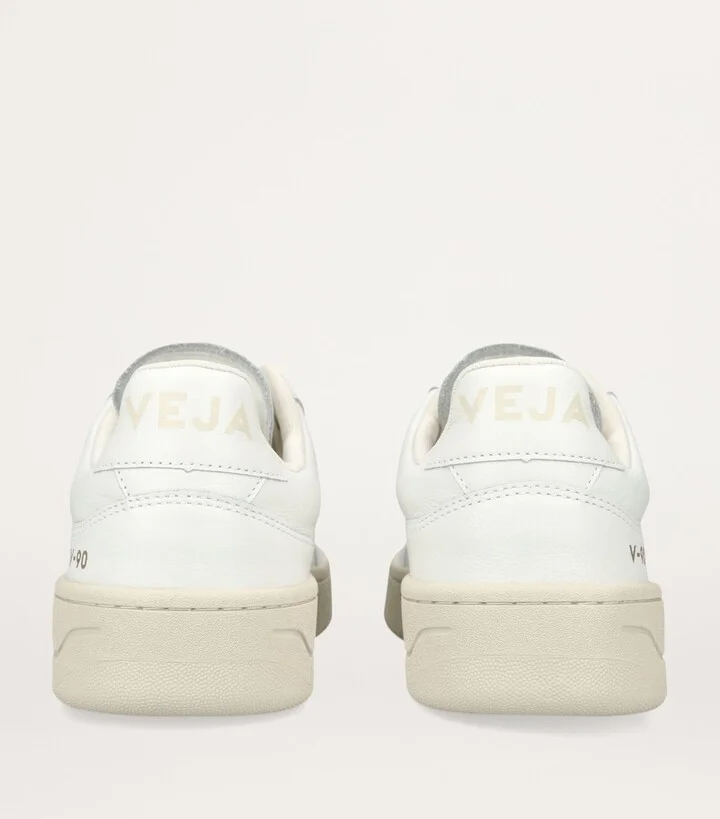 Veja Leather V-90 Sneakers - Image 2