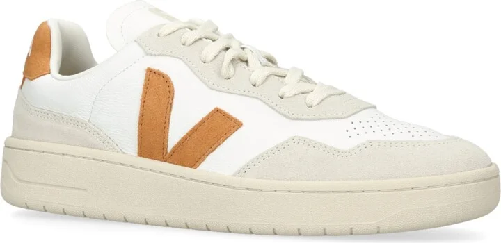 Veja Leather V-90 Sneakers - Image 3