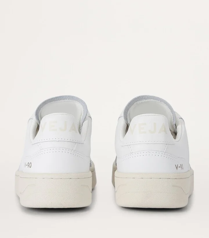 Veja Leather V-90 Sneakers - Image 2