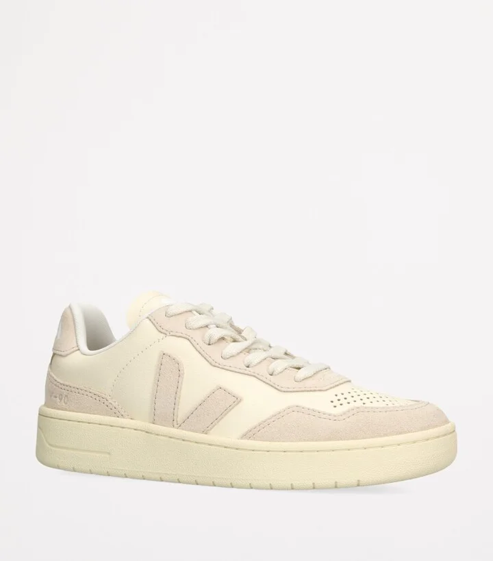 Veja Leather V-90 Sneakers - Image 3