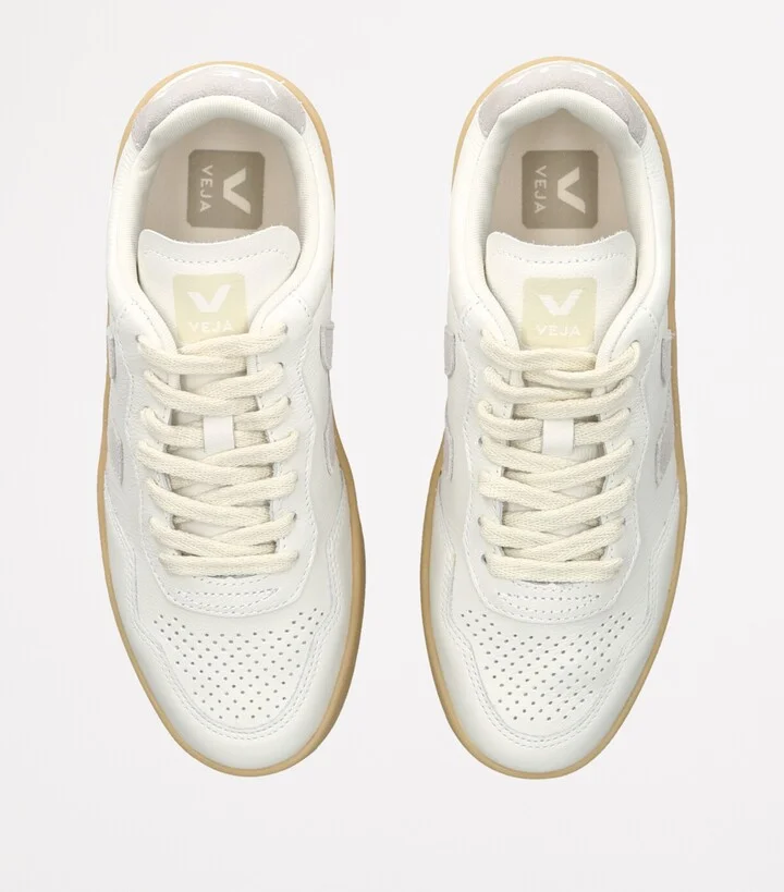 Veja Leather V-90 Sneakers - Image 4