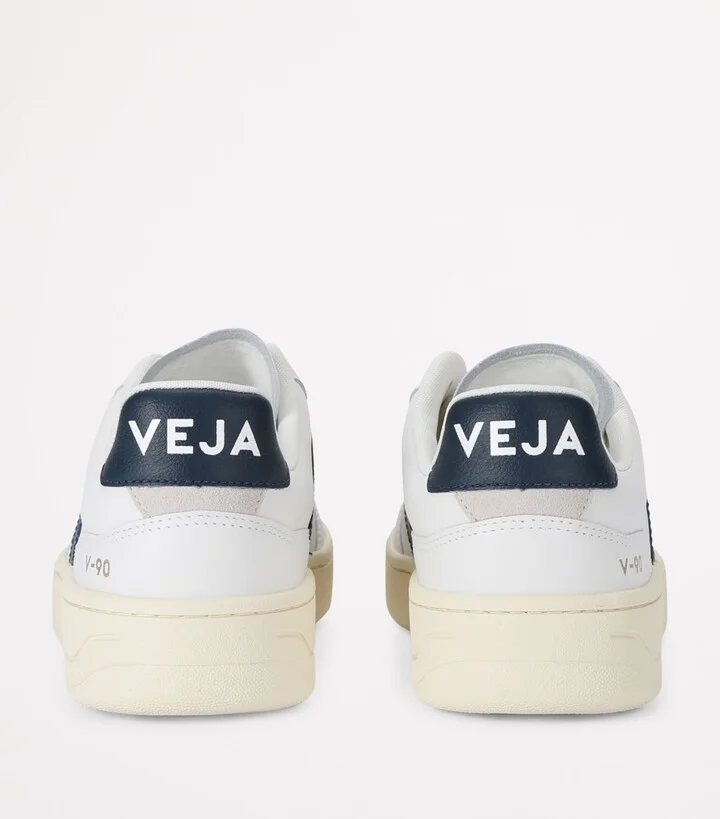 Veja Leather V-90 Sneakers - Image 2