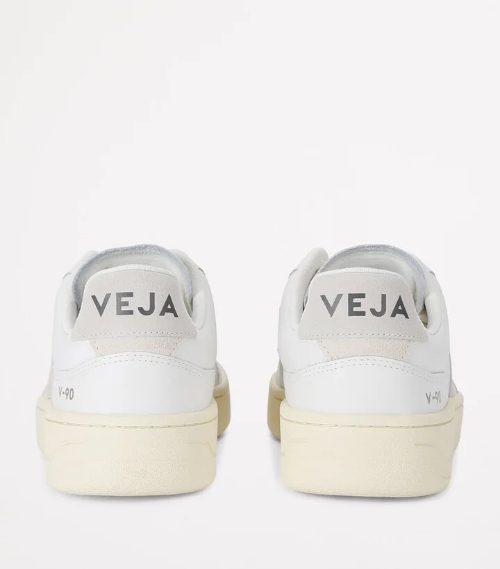 Veja Leather V-90 Sneakers - Image 2