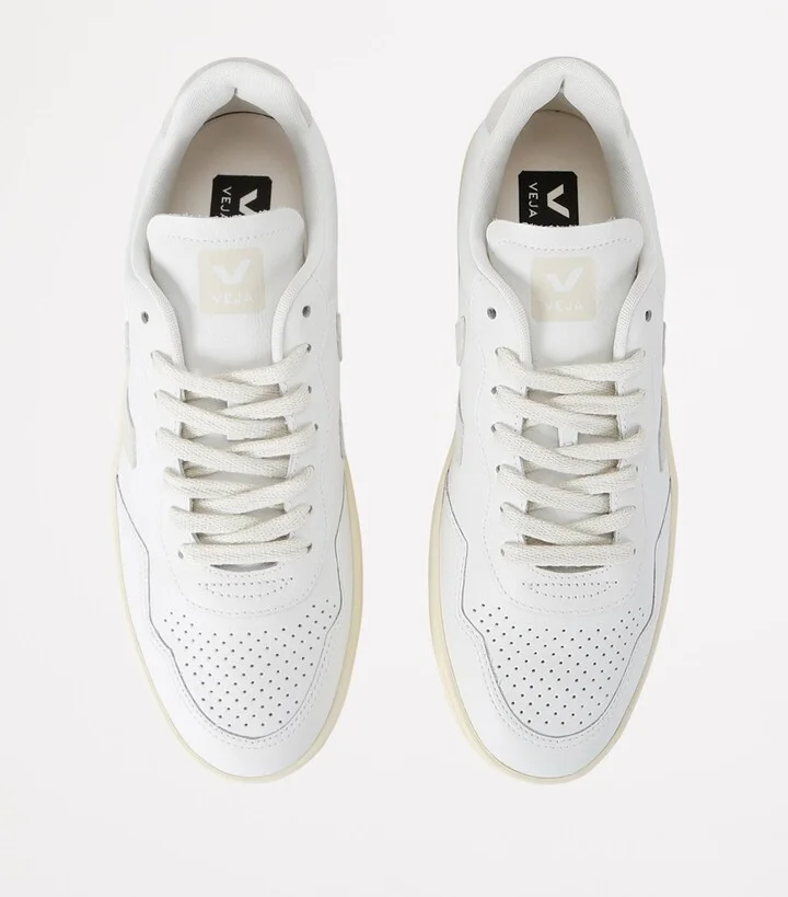 Veja Leather V-90 Sneakers - Image 4