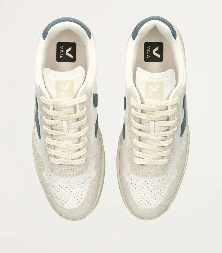 Veja Leather V-90 Sneakers - Image 4