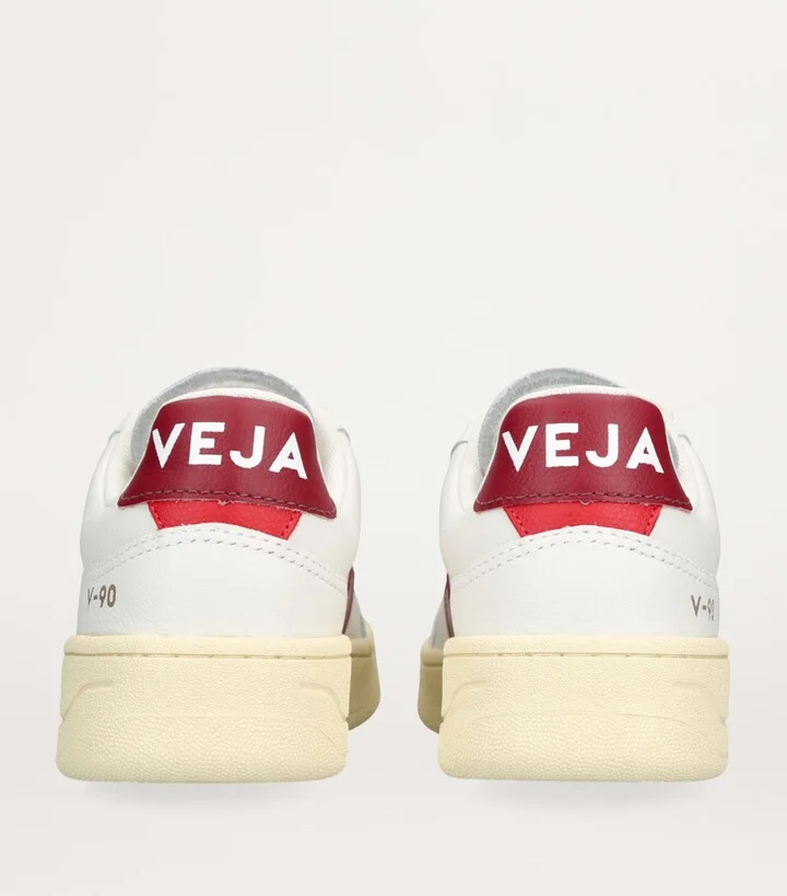 Veja Leather V-90 Sneakers - Image 2