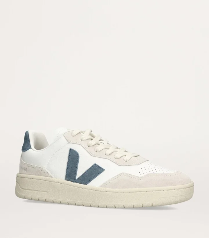 Veja Leather V-90 Sneakers - Image 3