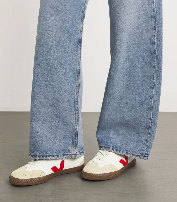 Veja Leather Volley Sneakers - Image 2