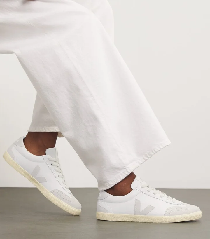 Veja Leather Volley Sneakers - Image 2