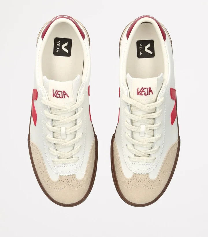 Veja Leather Volley Sneakers - Image 4