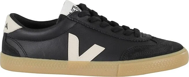 Veja Logo Patch Lace-Up Sneakers