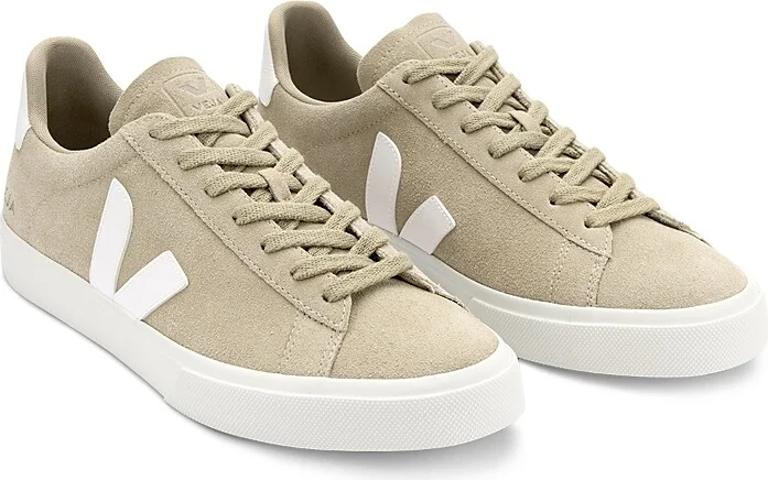 Veja Men's Campo Low Top Leather Sneakers in Dune