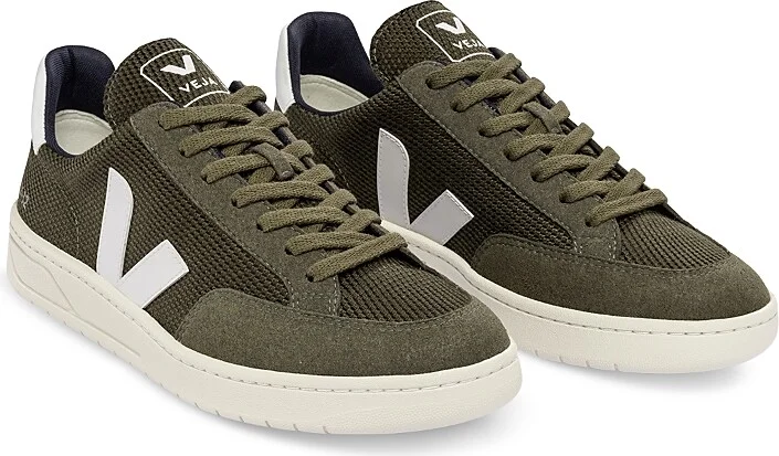 Olive/White