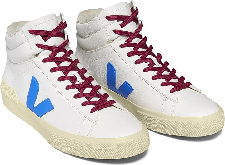 VEJA Minotaur Winter Men's Lace-up Boots Extra White/Egee : EU 39 (US Men's 6) M, Leather