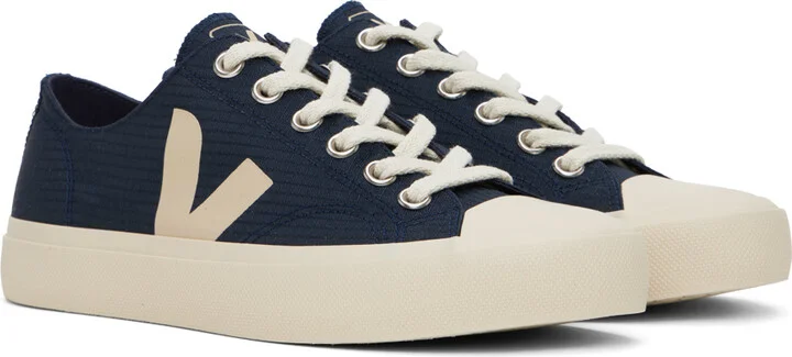 VEJA Navy Wata II Low Ripstop Sneakers - Image 4