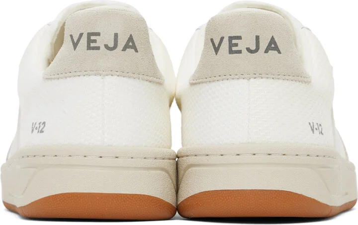 VEJA Off-White V-12 B-Mesh Sneakers - Image 2