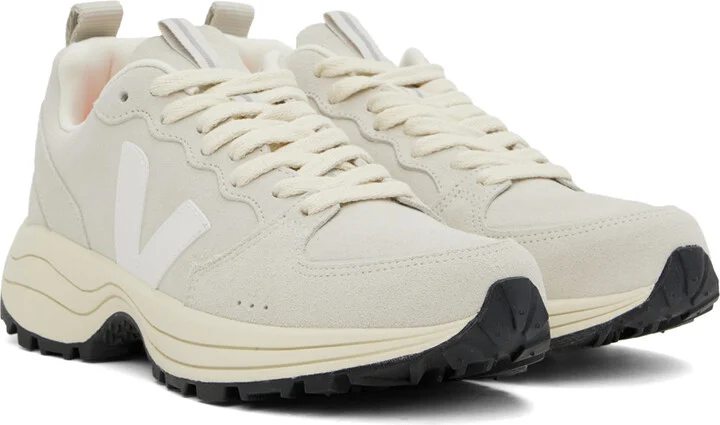 VEJA Off-White Venturi Suede Sneakers - Image 4