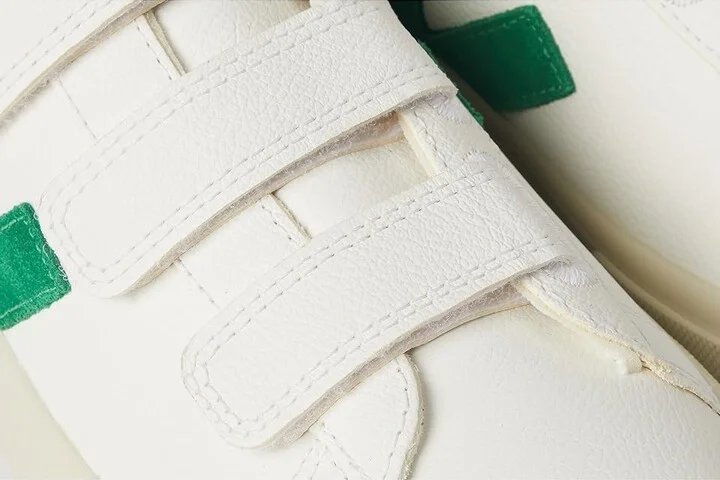 VEJA Recife Logo Men's Shoes Extra White/Emeraude : EU 43.5 (US Men's 10.5) M, Leather - Image 7