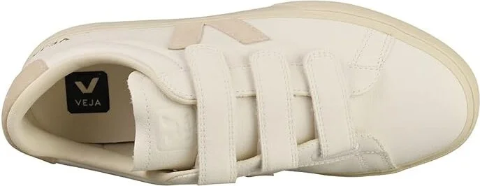 VEJA Recife Logo Men's Shoes Extra White/Sable : EU 43 (US Men's 10) M, Leather - Image 2