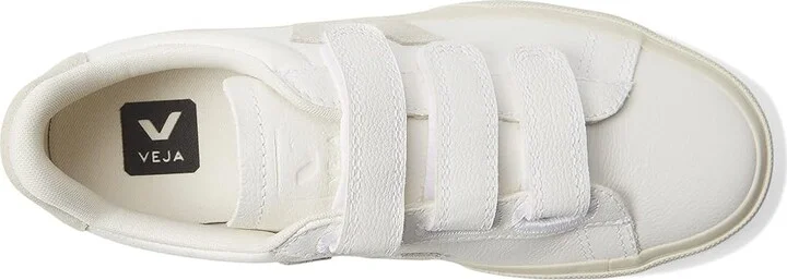 VEJA Recife Logo Women's Shoes Extra White/Natural : EU 36 (US Women's 5) M, Leather - Image 2