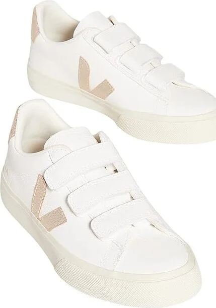 VEJA Recife Logo Women's Shoes Extra White/Platine : EU 42 (US Women's 11) M, Leather - Image 2