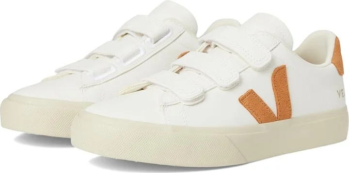 VEJA Recife Logo Women's Shoes Extra White Umber : EU 42 (US Women's 11) M