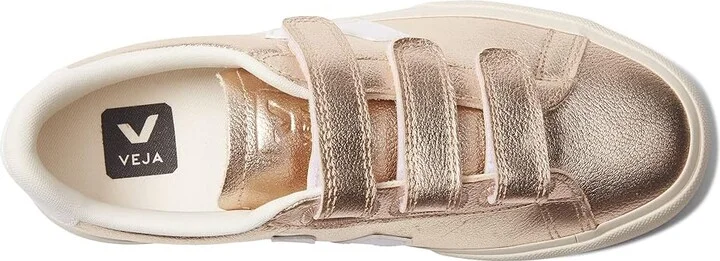 VEJA Recife Logo Women's Shoes Platine/White : EU 38 (US Women's 7) M, Leather - Image 2