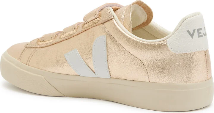 Veja Recife Metallic Leather Sneakers - Image 2