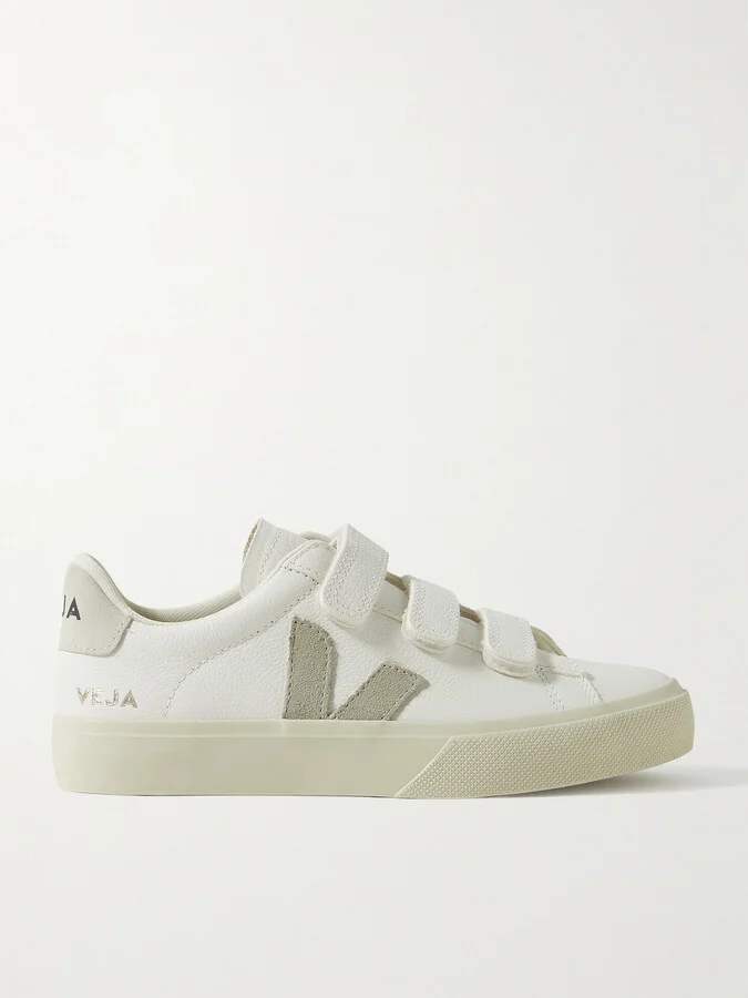 VEJA - Recife Suede-trimmed Leather Sneakers - White