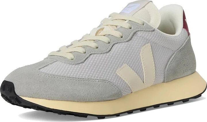 VEJA Rio Branco II Women's Shoes Light Grey Pierre Marsala : EU 36 (US Women's 5) M, Synthetic - Image 5