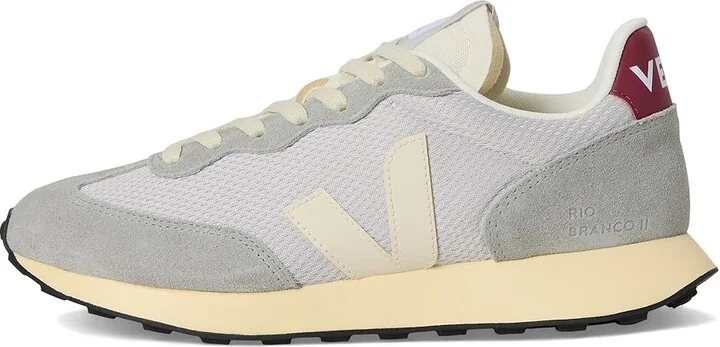 VEJA Rio Branco II Women's Shoes Light Grey Pierre Marsala : EU 36 (US Women's 5) M, Synthetic - Image 6
