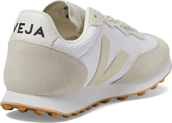 VEJA Rio Branco Men's Shoes Alveomesh White/Pierre/Natural : EU 42 (US Men's 9) M, Leather/Textile - Image 4