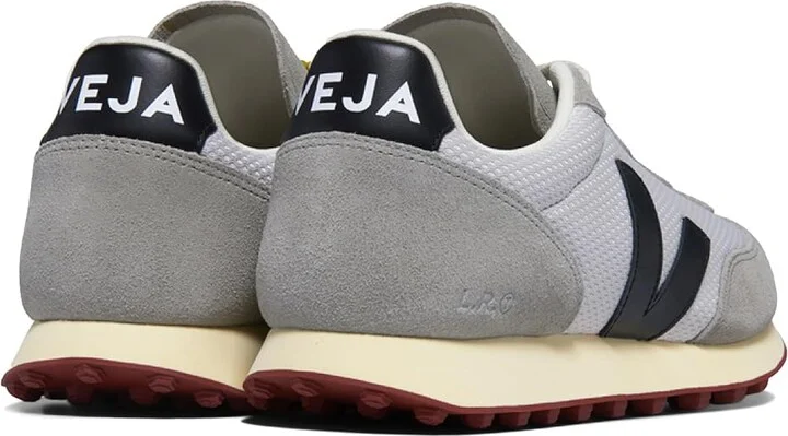 VEJA Rio Branco Men's Shoes Light Grey/Black : EU 41 (US Men's 8) M, Textile/Leather - Image 2
