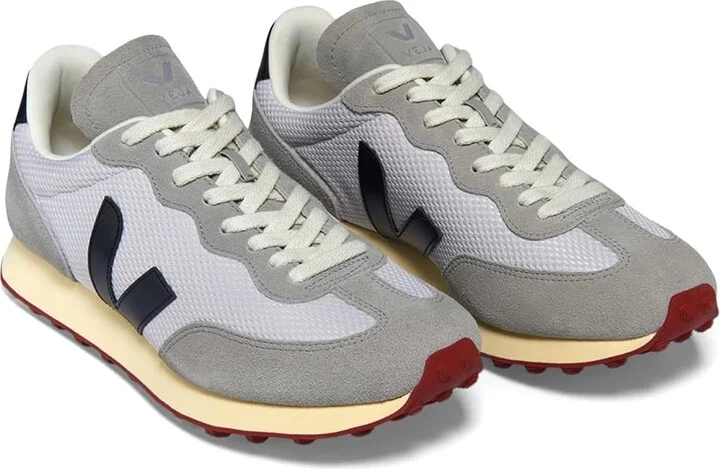 VEJA Rio Branco Men's Shoes Light Grey/Black : EU 41 (US Men's 8) M, Textile/Leather