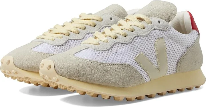VEJA Rio Branco Men's Shoes Lunar Pierre/Pekin : EU 42 (US Men's 9) M, Leather/Textile