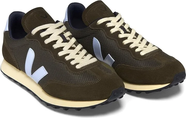 VEJA Rio Branco Women's Shoes Eagle/Swan : EU 37 (US Women's 6) M, Leather/Textile