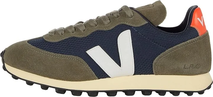 VEJA Rio Branco Women's Shoes Nautico/White/Orange Fluo : EU 36 (US Women's 5) M, Leather/Textile - Image 6