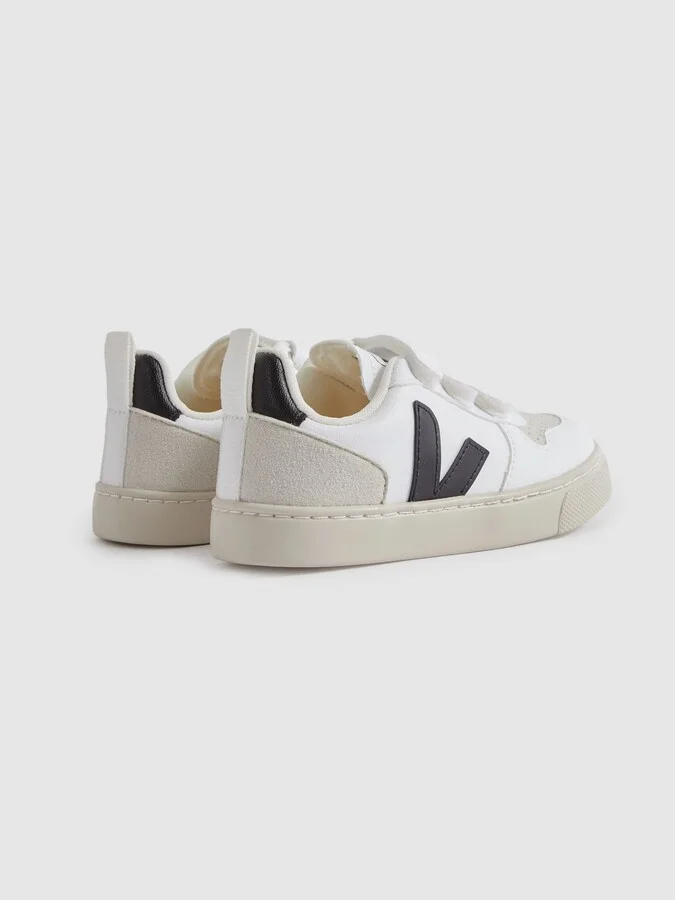 Veja Small Suede Velcro Trainers