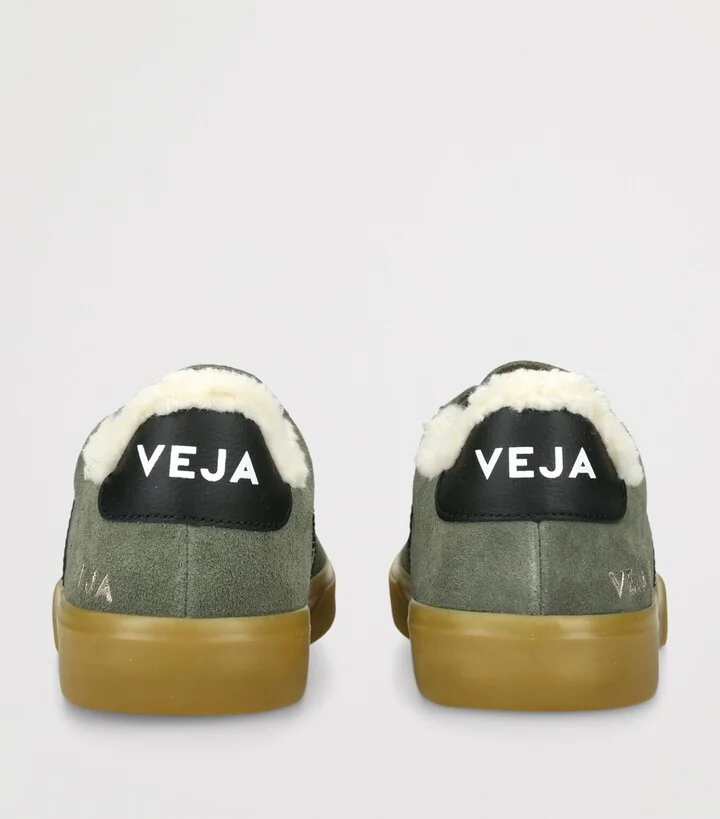 Veja Suede Campo Winter Low-Top Sneakers - Image 2