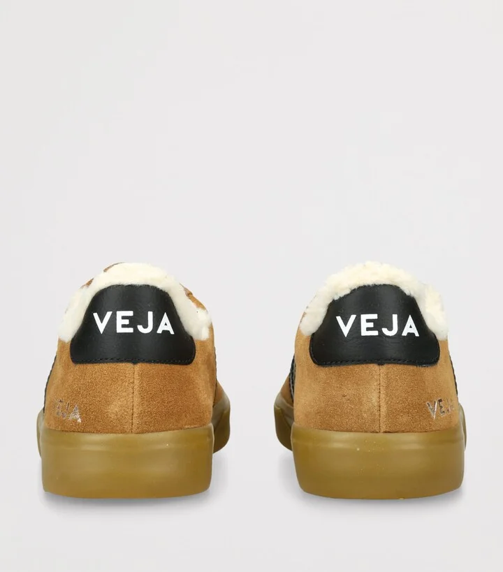 Veja Suede Campo Winter Low-Top Sneakers - Image 2