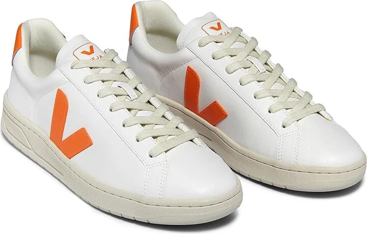 VEJA Urca Men's Shoes White/Fury : EU 45 (US Men's 11.5) M, Synthetic