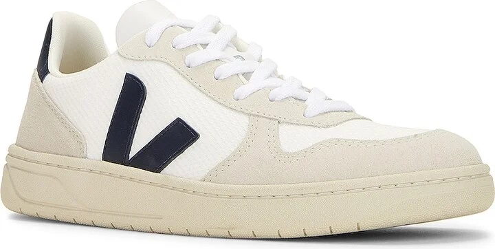 Veja V-10 B-Mesh in White - Image 2