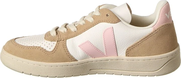 Veja V-10 Chromefree Leather Sneaker - Image 2