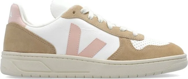 Veja V-10 Chromefree Low-Top Sneakers